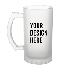 Personalize Frosted Beer Mug