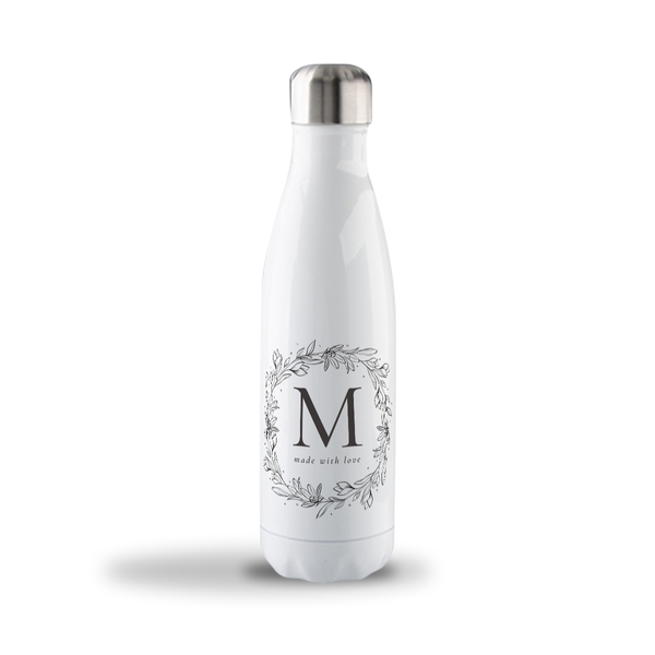 Made With Love Customize 17oz Stainless Steel Bottle