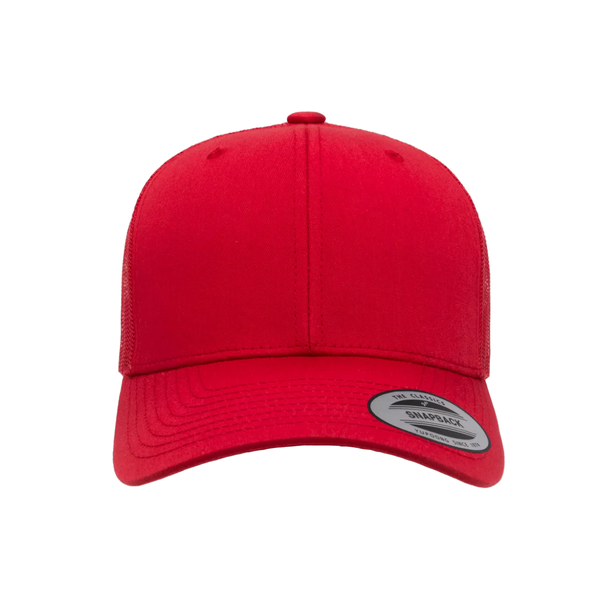 Personalize Retro Trucker Cap - Yupoong 6606  - Text Design