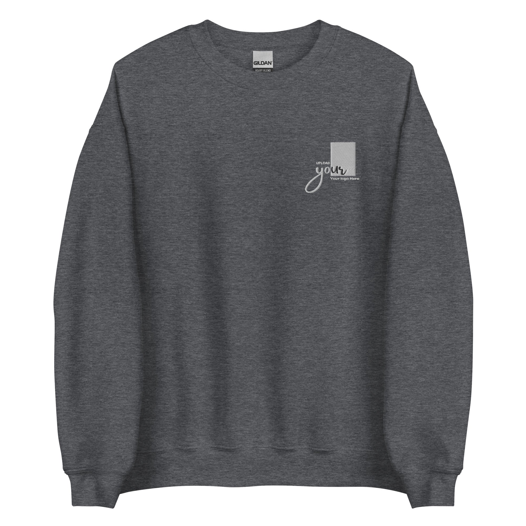 Custom Embroidery Sweatshirt Dark Color- Unisex