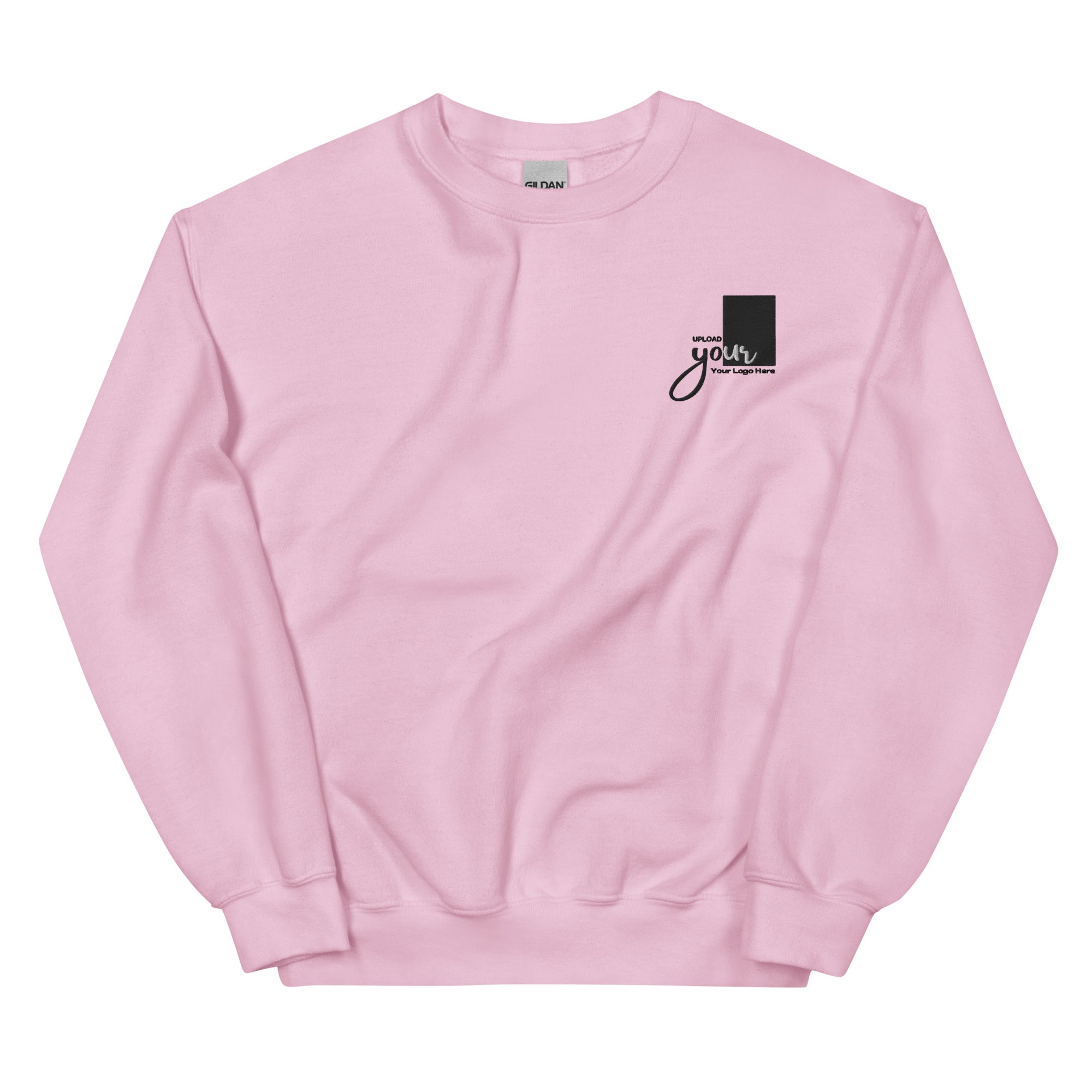 Custom Embroidery Sweatshirt Light Color- Unisex