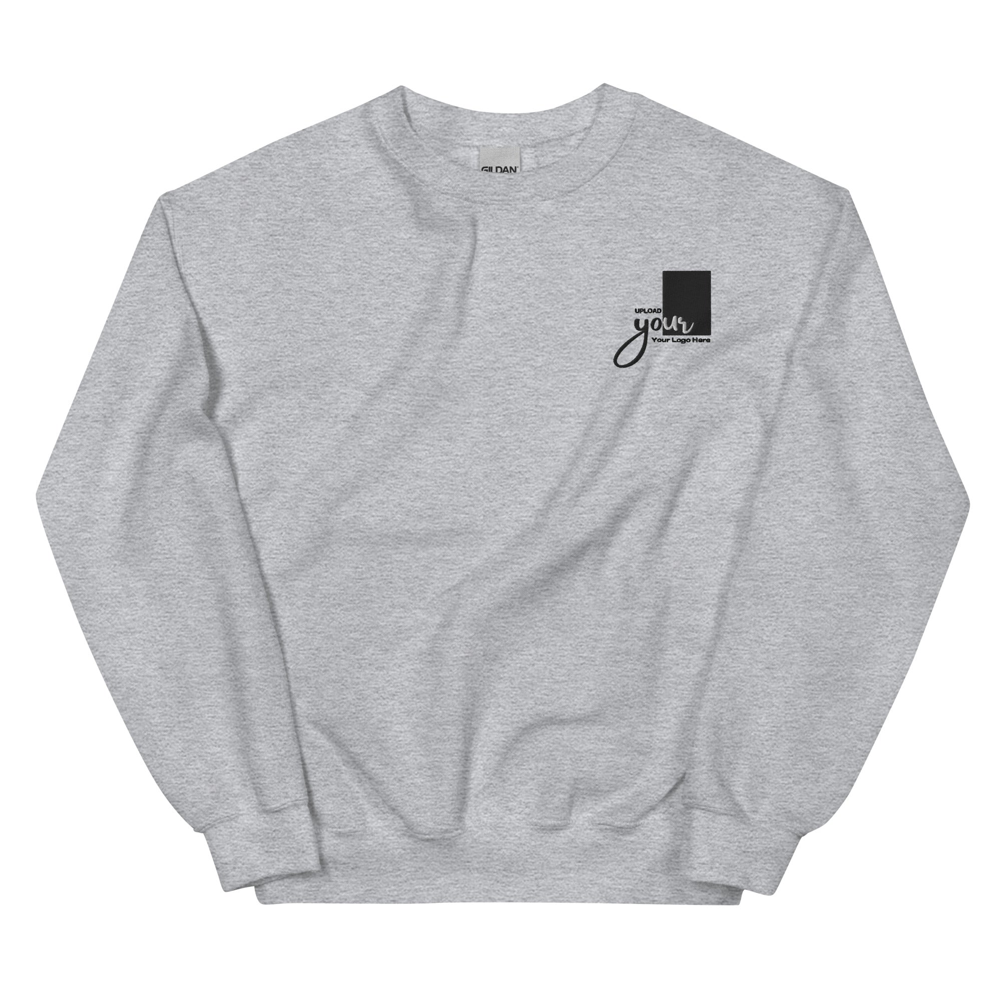 Custom Embroidery Sweatshirt Light Color- Unisex