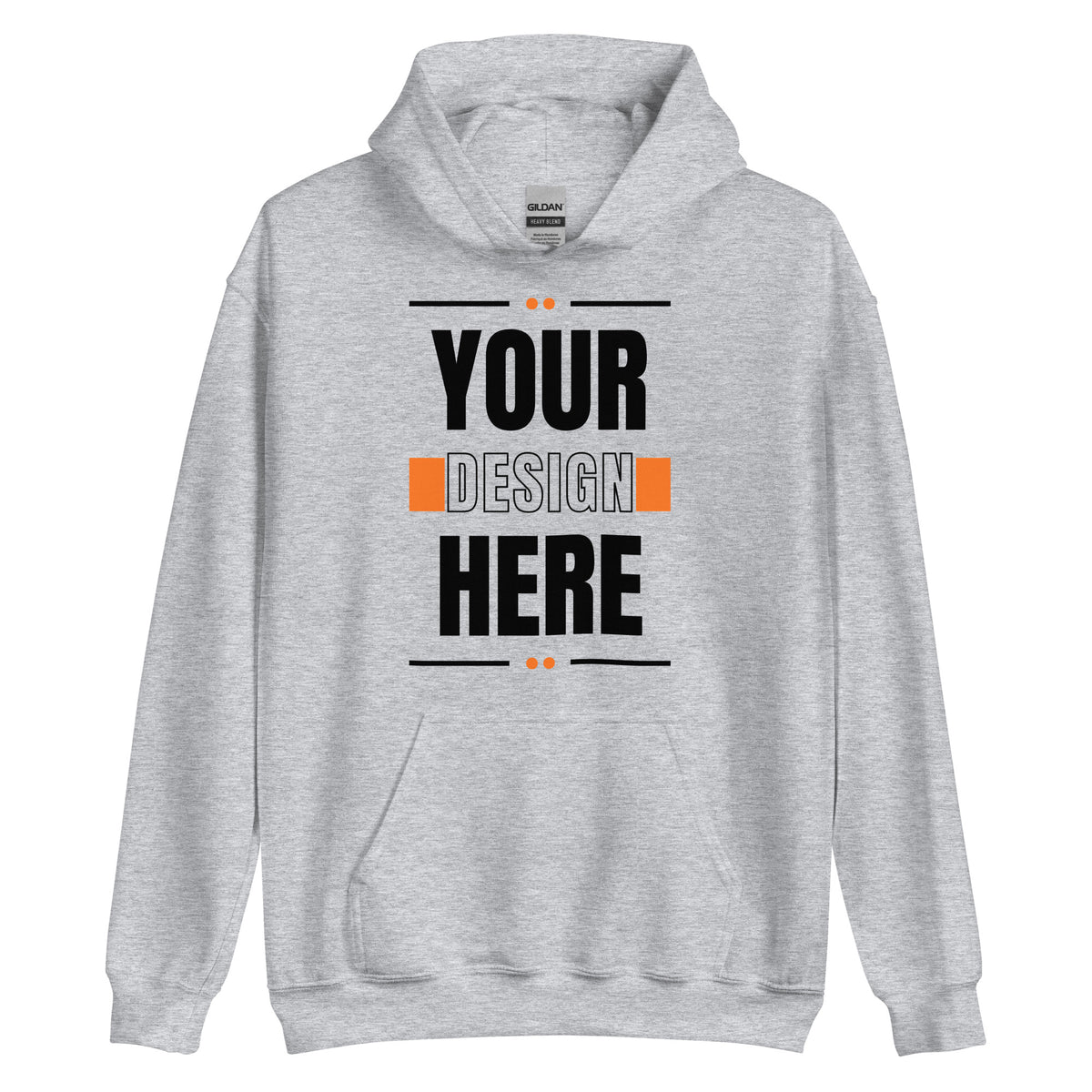 UniqueTouch Hoodie, Direct to Garment Printing , Customized Hoodie, Personalized Hoodie,Light Colors,  Unisex