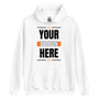 UniqueTouch Hoodie, Direct to Garment Printing , Customized Hoodie, Personalized Hoodie,Light Colors,  Unisex