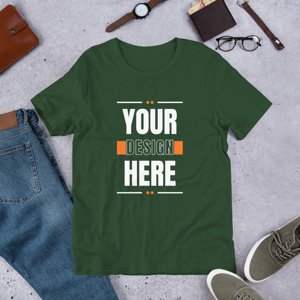 Your Story Unfold Tee, Create Your Own Design Shirt, Customized t-shirt, Personalized shirt, Unisex t-shirt