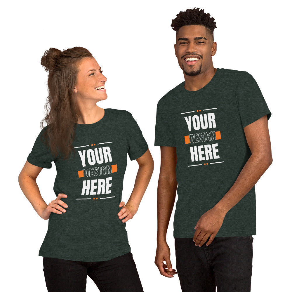 Create Your Own Design Shirt, Customized t-shirt, Personalized shirt, Couple shirt, Unisex t-shirt, Dark Colors