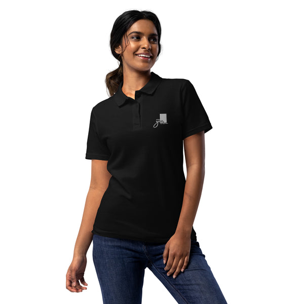 Customize Embroidery Women’s Pique Polo shirt