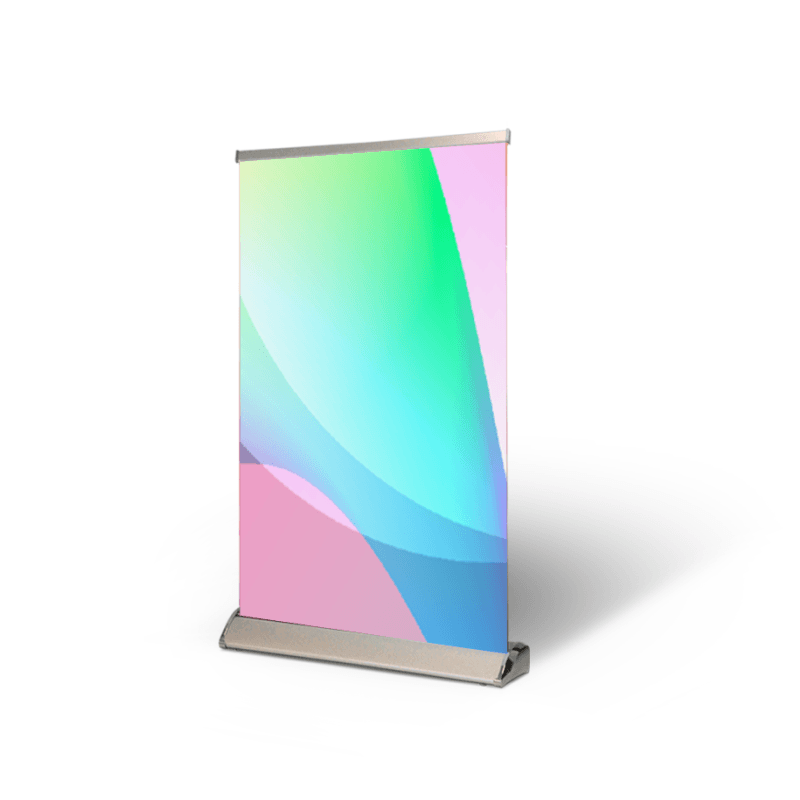 Table Top Pull  Up Banners 13oz Matte Vinyl